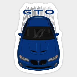 Pontiac GTO 2004-2006 - Impulse Blue Sticker